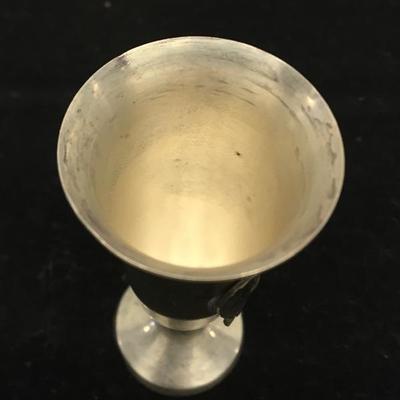 Rare Sterling Kiddush Style Cup