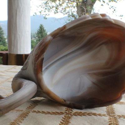 Lot #182: Vintage Large IMPERIAL GLASS Swan