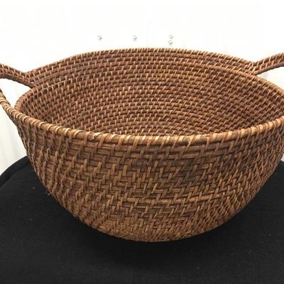 Vintage Hand Woven Fruit Basket