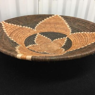 Vintage Hand Woven Native American Wedding Basket