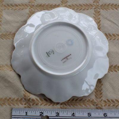 Lot #192: Antique Set of (6) R. Douglas & Co. LIMOGESâ„¢ Hand Painted Dessert Plates