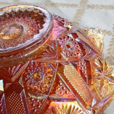Lot #197: Group of (4) Assorted Vintage Carnival Art Glass Creations