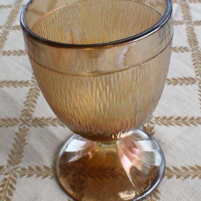 Lot #198: Group of (3) Assorted Vintage Carnival Art Glass Creations