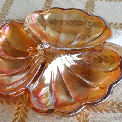 Lot #198: Group of (3) Assorted Vintage Carnival Art Glass Creations
