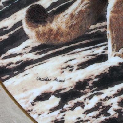 Lot #200: Vintage Charles FracÃ© Limited Edition Plate w/ Certificate