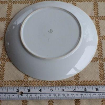 Lot #202: Vintage Set of (3) Fine China Children Playing Scenes Plate Series