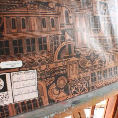 Lot #207: Vintage OSCAR TEJEDA Original Fine Art Framed SIGNED 25" x 31"