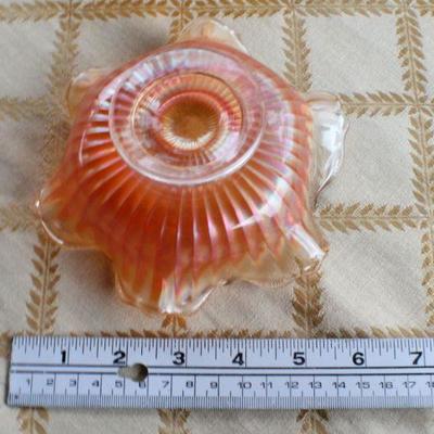 Lot #208: Bundle of (3) Assorted Vintage Carnival Art Glass Creations