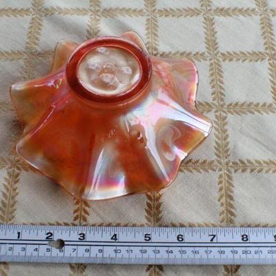 Lot #208: Bundle of (3) Assorted Vintage Carnival Art Glass Creations