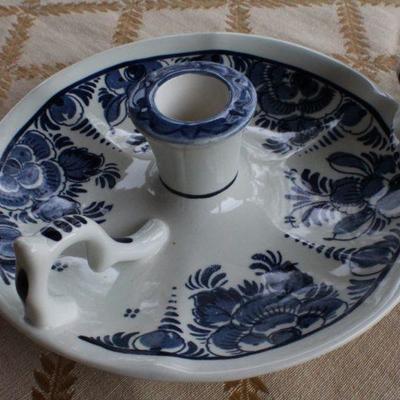 Lot #215: (2) Delft Blue Fine China Vintage Creations