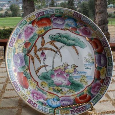 Lot #220: Pair of Vintage Hand Painted Creations