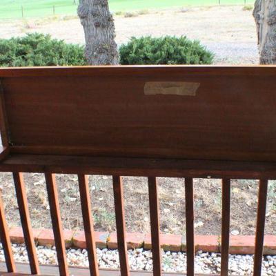 Lot #221: Vintage Mid Century Modern MADE IN DENMARK Console Table 50" x 14" x 28"
