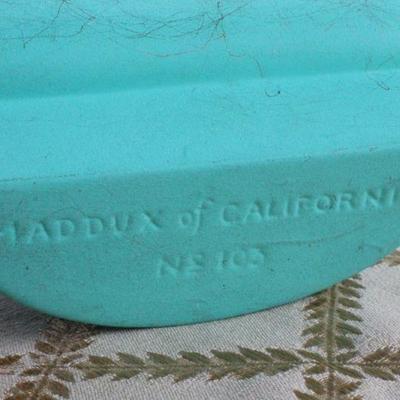 Lot #238: Vintage Group of (2) Birds and One Dish by MADDUX of CALIFORNIA