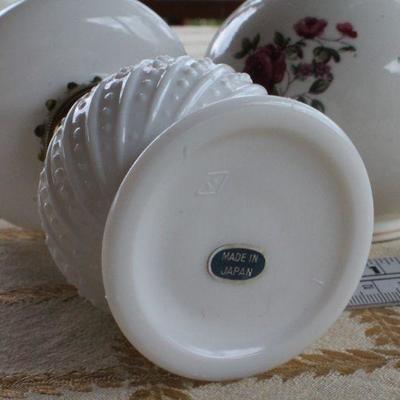 Lot #239: Group of Vintage Small Oil Glass Shade Decorative Lamps #1