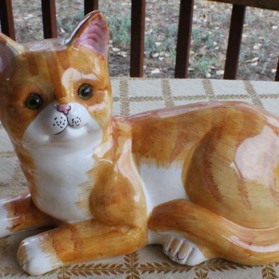 Lot #242: Vintage Group of (3) Ceramic Cats FORMALITIESâ„¢ by Baum Bros