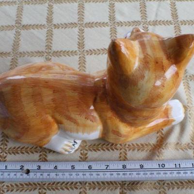 Lot #242: Vintage Group of (3) Ceramic Cats FORMALITIESâ„¢ by Baum Bros