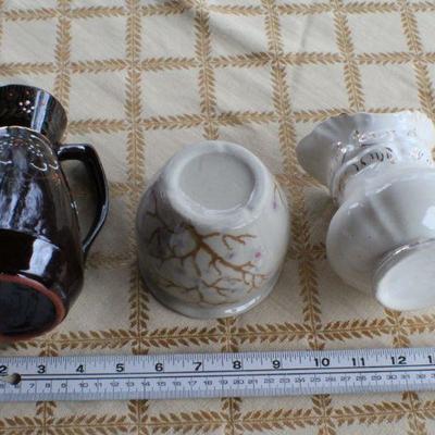 Lot #245: Group of (3) Assorted Small Home Deco Creations