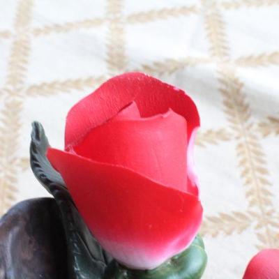 Lot #247: Vintage Rose Bouquet Porcelain Creation 