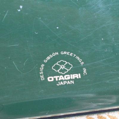 Lot #248: Vintage Dark Green Unused OTAGIRIâ„¢ Japan Address Book w/ Decorative Duck Theme