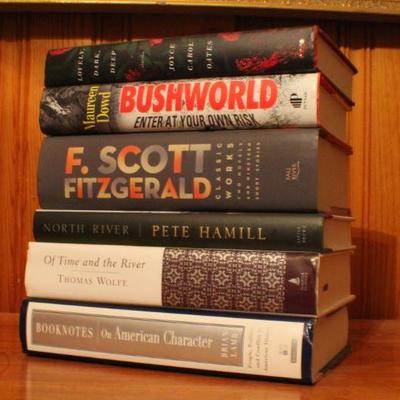Lot #256: Bundle of Assorted Hardback Books (feat F. Scott Fitzgerald)
