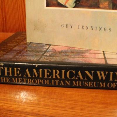 Lot #257: (2) Coffee Table LARGE Hardback Books FINE ART (Impressionist Painters and The American Wing The Metropolitan Museum of Art)