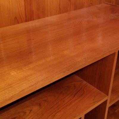 Lot #261: Vintage Buffet with Media Organizing Slots