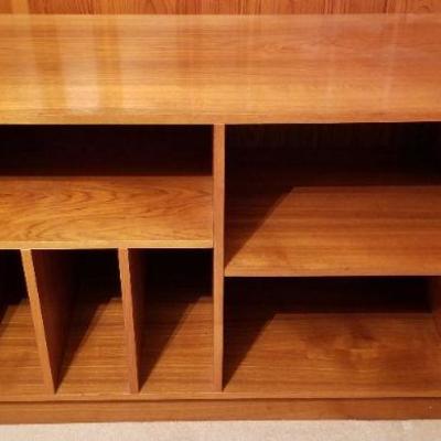 Lot #261: Vintage Buffet with Media Organizing Slots