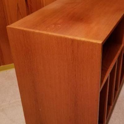 Lot #261: Vintage Buffet with Media Organizing Slots