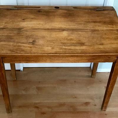 Antique French School Desk