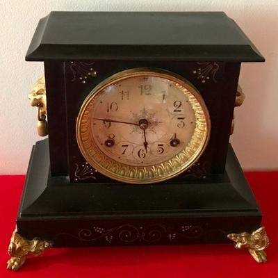 Antique Waterbury Mantel Clock