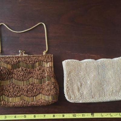 Lot 274: (2) Vintage Beaded Purses