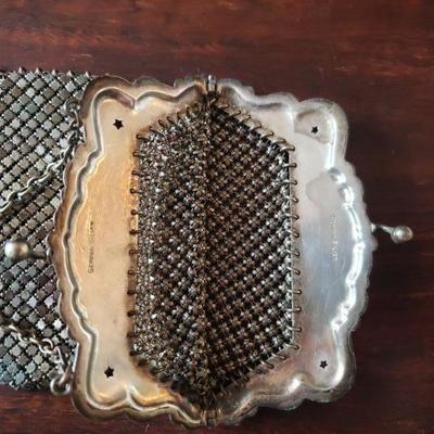 Lot 276: Antique German Silver Mesh Purse