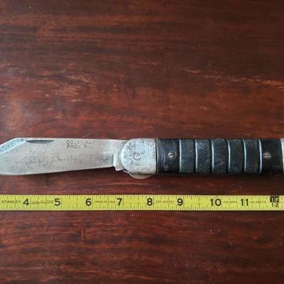 Lot 278: Vintage Colonial Providence, R.I. Hunting Knife