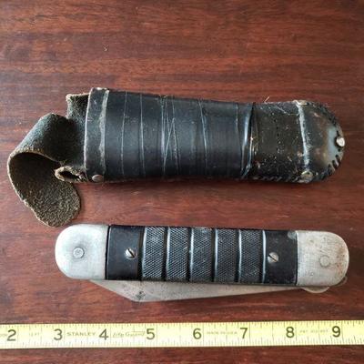 Lot 278: Vintage Colonial Providence, R.I. Hunting Knife
