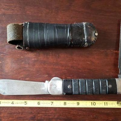 Lot 278: Vintage Colonial Providence, R.I. Hunting Knife