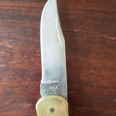 Lot 279: Vintage Buck 110 Knife with Case