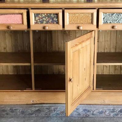 French Pine Sideboard