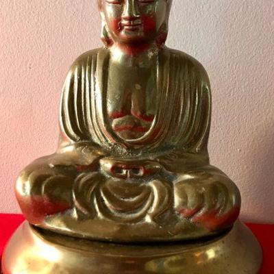 Brass Buddha With Stand