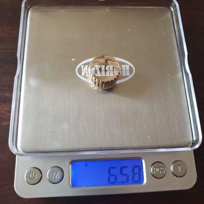 Lot 289: 14k Yellow Gold Ring