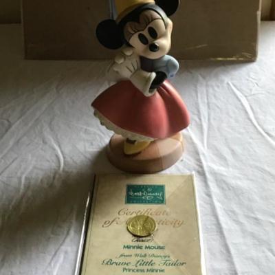 Lot #166 Disney Classics Brave Little Tailor Porcelain Sculpture 