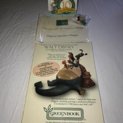Lot #168 Disney Classics Collection Book and Collectors Items