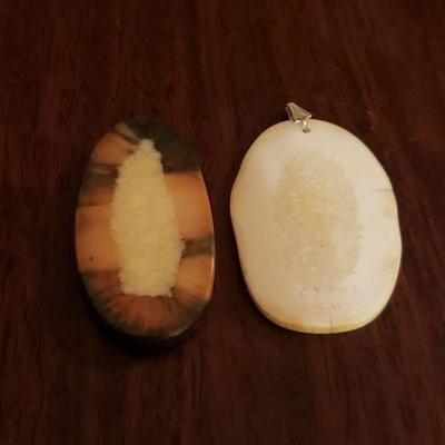 Lot 311: (2) Horn Pendants