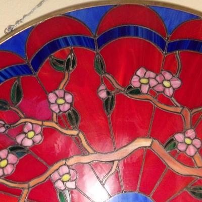 LOT 12  BEAUTIFUL STAINED GLASS