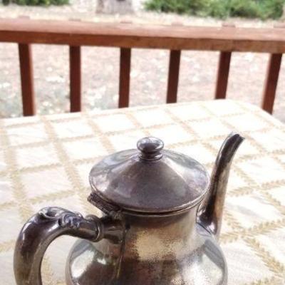 Lot #338: Vintage Silverplated WALLACE Teapot