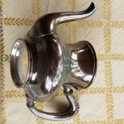 Lot #338: Vintage Silverplated WALLACE Teapot