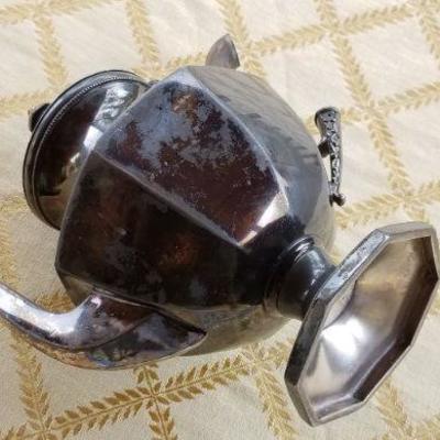 Lot #339: Vintage HARTFORD STERLING CO. Pitcher (handle damage)