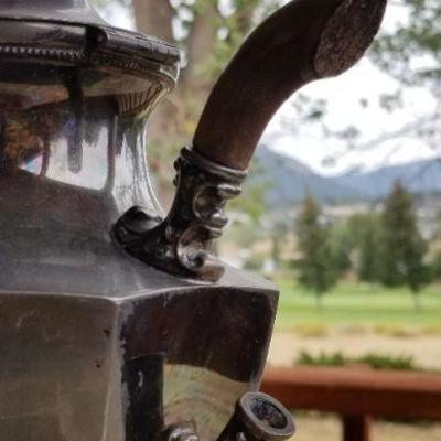 Lot #339: Vintage HARTFORD STERLING CO. Pitcher (handle damage)