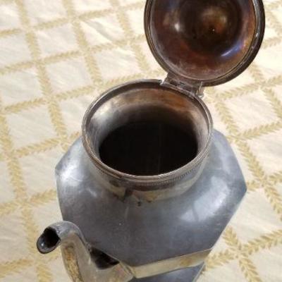 Lot #339: Vintage HARTFORD STERLING CO. Pitcher (handle damage)