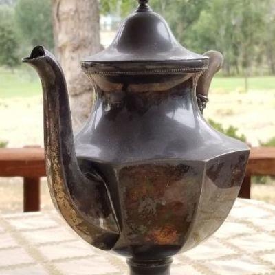 Lot #339: Vintage HARTFORD STERLING CO. Pitcher (handle damage)