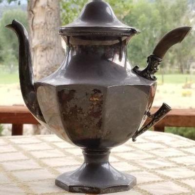 Lot #339: Vintage HARTFORD STERLING CO. Pitcher (handle damage)